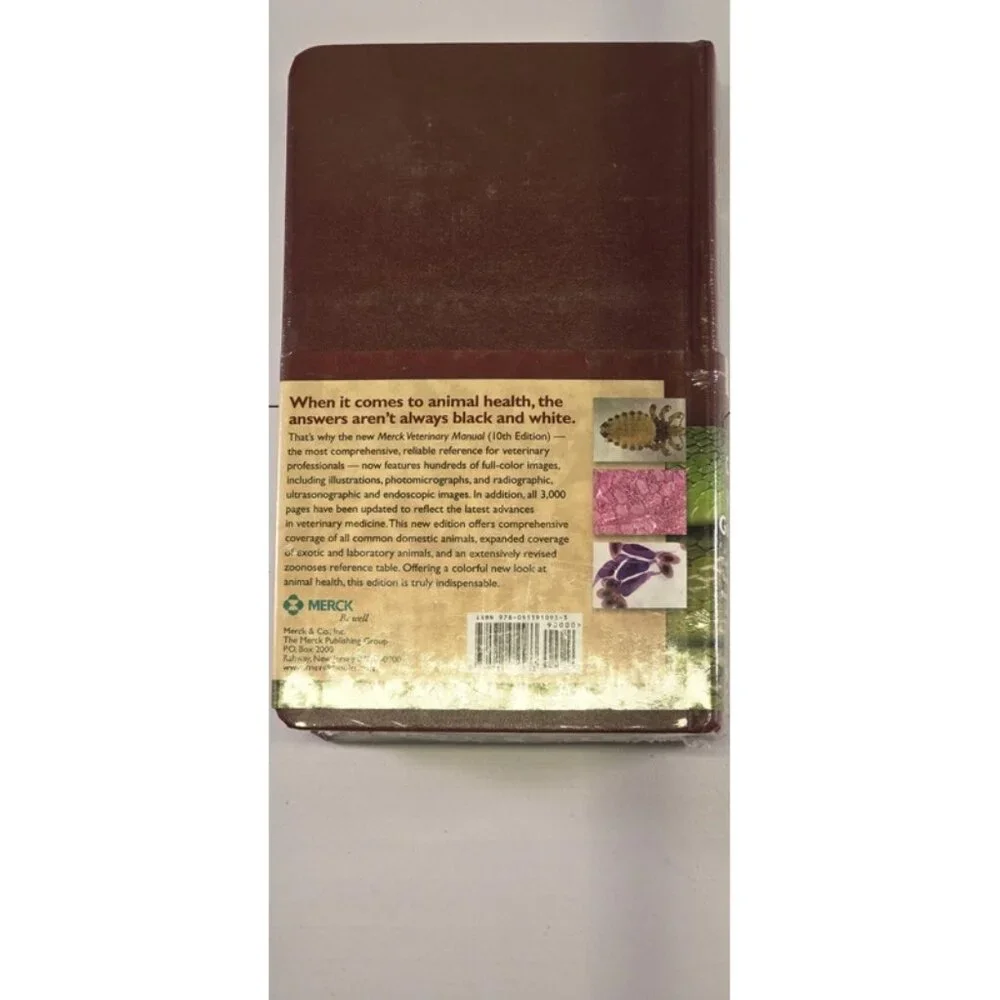 Merck Veterinary Manual Tenth Edition Hardcover NEW! - Picture 2 of 4